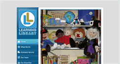 Desktop Screenshot of learninglibrary.org.uk