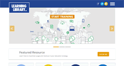 Desktop Screenshot of learninglibrary.com